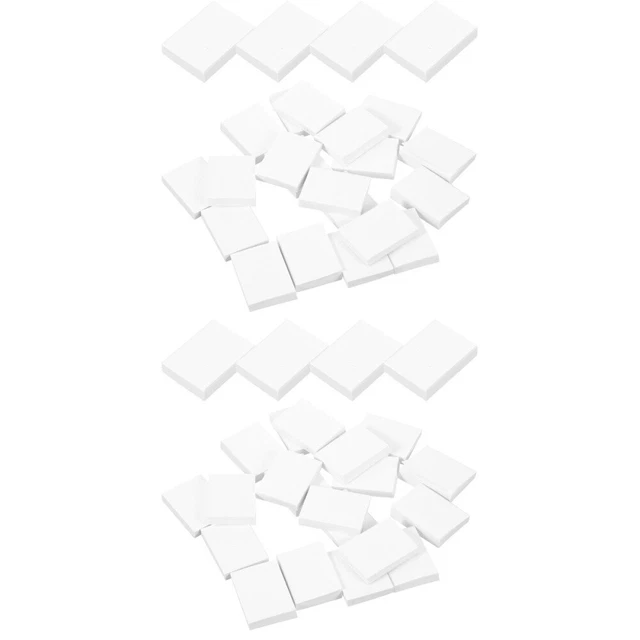 40 ud. Premium juguete de libro pintado en blanco modelo de libro en miniatura Pro diy accesorios