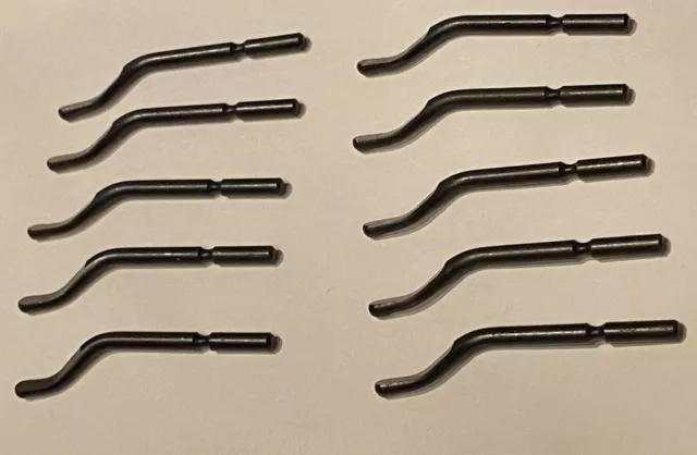 E100 Royal Hss Deburring Blade, New, 10 Blades Per Lot
