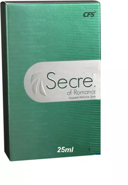 CFS secret Eau De Parfum EDP longue durée pour homme et femme 25 ml