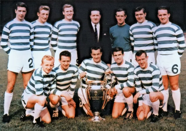 Celtic Lisbon Lions 1967 Team Winners Colour POSTER