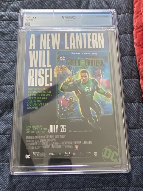 Catwoman #45 CGC 9.8 Graded Cover B Jenny Frison Variant DC Comics 2022 2