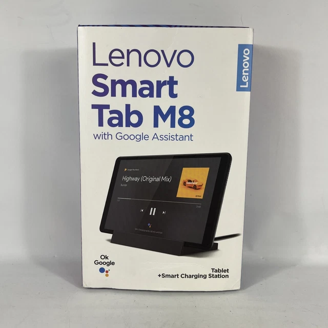 Lenovo Tab M8 HD TB-8505FS 32 GB Wi-Fi 8" Android Tablet - Gray & Charging Dock