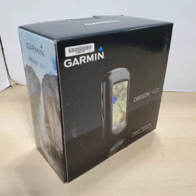 Garmin Oregon 400t Handheld GPS Touchscreen Dash Mount Charger Bundle Cable