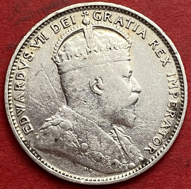 1904H Newfoundland 20 Cents - VF - Lot#6936