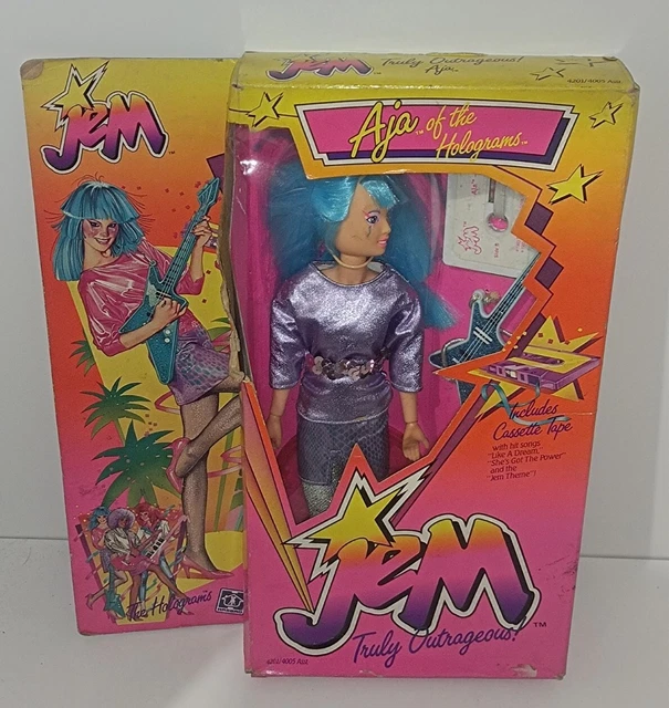 Poupée Jem et les Hologrammes Shana Vintage Hasbro #2 C-10 no