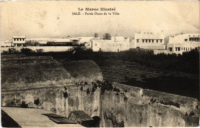 CPA: MAROC, OUJDA, Vue d'Ensemble - Porte Sidi Aissa, années 1910 CPA: MAROC, OUJDA, Vue d'Ensemble - Porte Sidi Aissa, années 1910