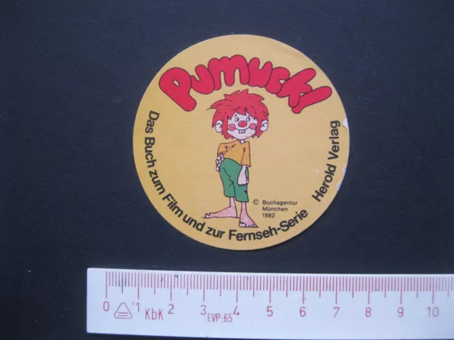 Pumuckl Das Buch zum Film Herold-Verlag Sticker Aufkleber Reklame Werbung