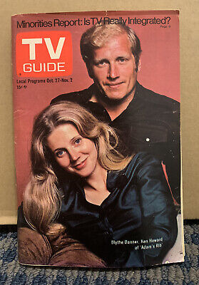 1973 Oct 27-Nov 2 TV GUIDE Magazine BLYTHE DANNER,Ken Howard Pittsburgh (MH172)