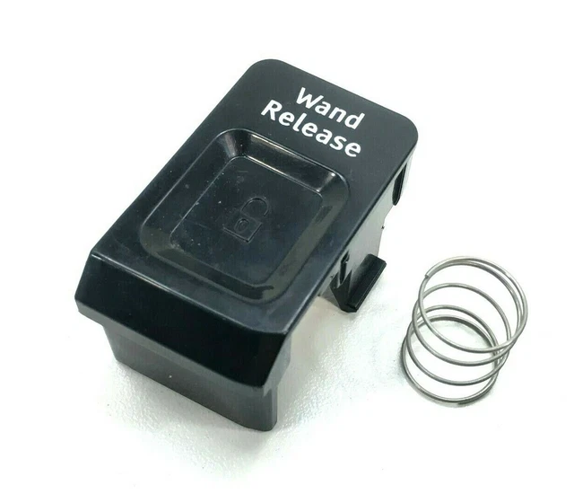 thumbnail interactive-video image 1 of Shark Vacuum Wand Release Push Button Tab Latch Clip – Replaces UV440, NV350, NV360 Parts 1 of 1