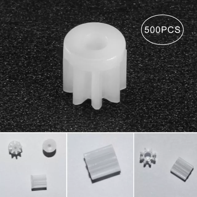 2mm alésage Engrenages en plastique Engrenages de moteur Engrenage à 8 dents