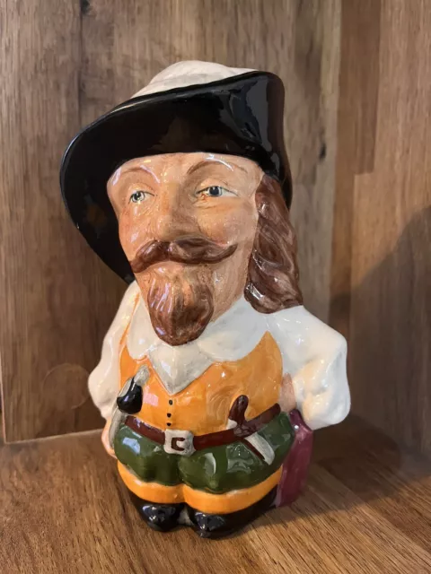 Staffordshire Manor Cavalier Character Jug