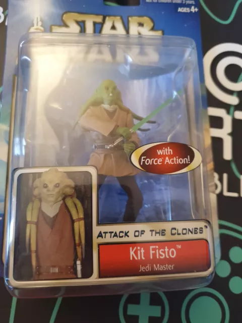 Hasbro Star Wars Attack of the Clones Kit Fisto Jedi Master
