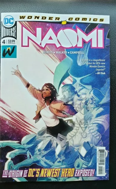 Naomi Comic Issue 4 Modern Age First Print 2019 Brian Michael Bendis Walker DC