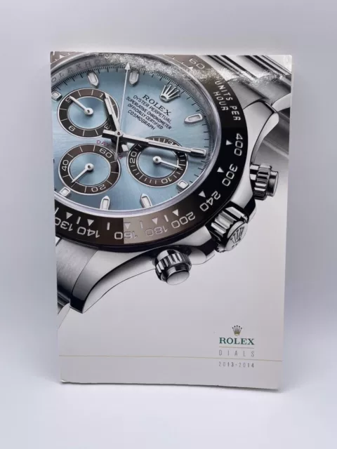 ROLEX CATALOGO QUADRANTI per rivenditori dealer dial catalogue 2013 14 EUR 150 00 PicClick IT