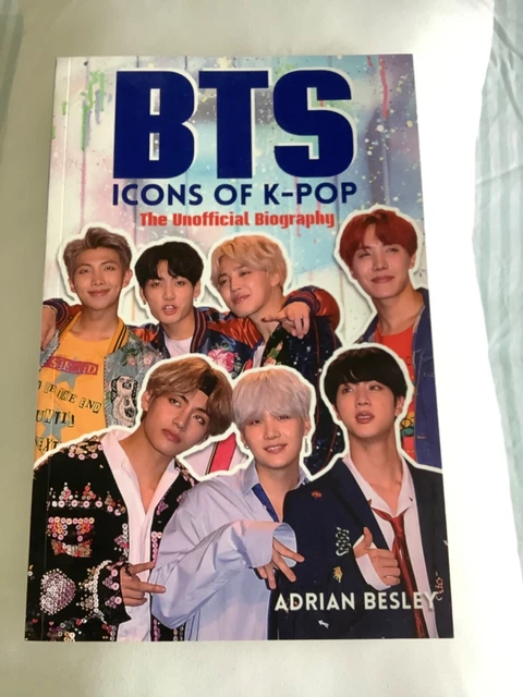 NEW BTS ICONS Of K-Pop. The Unofficial Biography By Adrian Besley. £4. ...