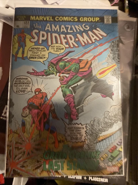 Amazing Spider-Man 122 Facsimile Foil Exclsuive 2023 Edition Nm Marvel Comics
