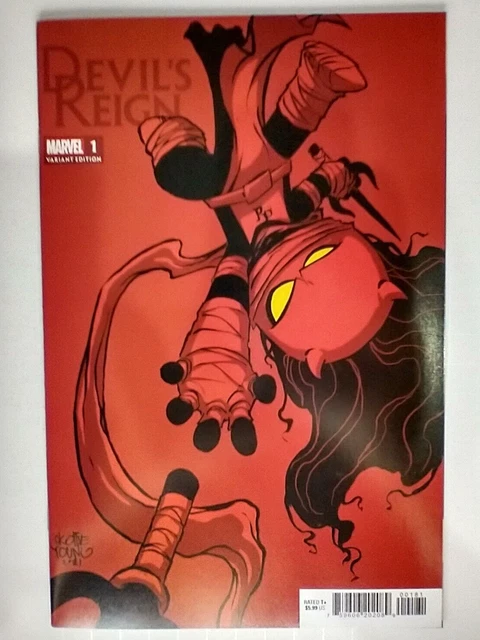 Marvel Comics Devil's Reign #1 Skottie Young Variant Cover VF/NM 9.0