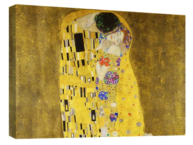 Quadro Klimt il bacio Stampa su tela canvas quadri moderni arte