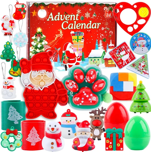 2025 FIDGET ADVENT Calendar, 24 Days Advent Calendar with Sensory Toys ...