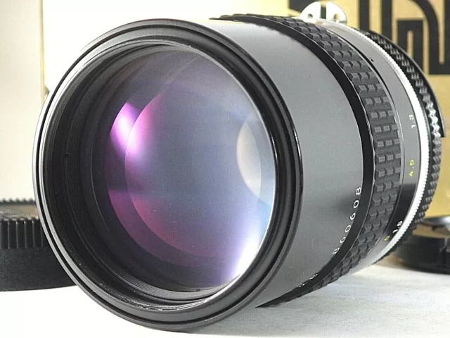 [Near Mint!] Nikon Ai NIKKOR 135mm F/2.8 Telephoto MF Lens JAPAN JP SLR Portrait