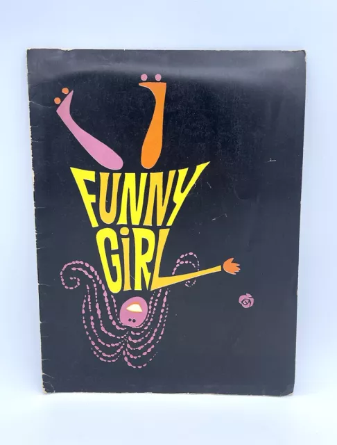 FUNNY GIRL-WITH BARBRA Streisand, 1964 Original Broadway cast, souvenir ...