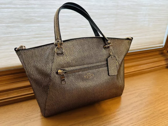Coach prairie shop satchel gunmetal