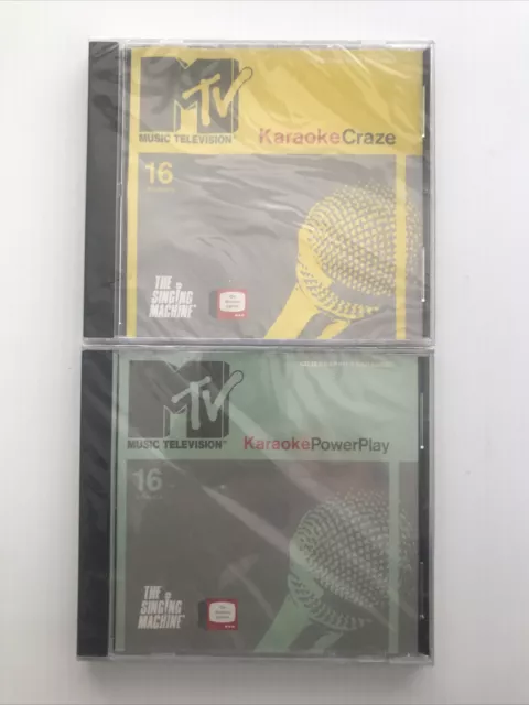 New MTV Karaoke Lot - Power Play & Craze Sealed
