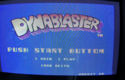 SCHEDA BOMBERMAN DYNA BLASTER  JAMMA ARCADE  Vintage NON TESTATO 