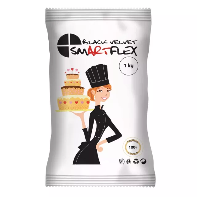 SmartFlex Fondant Nero Velvet 1kg