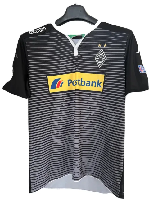 Kappa Borussia Mönchengladbach Champions League Trikot 2015/2016 schwarz/grau