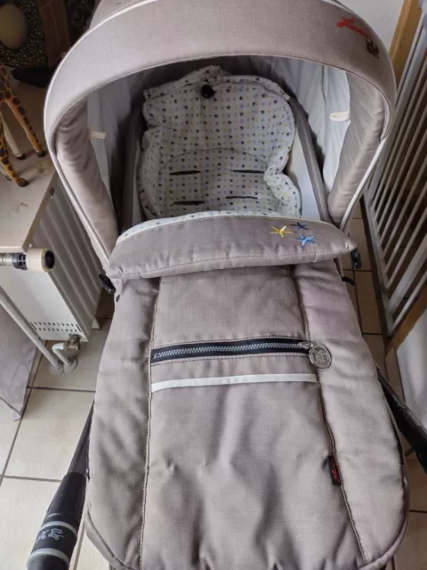 Wunderschöner Kinderwagen von Hartan, Racer GT, GTS, sehr gut erhalten.Viel Zub.