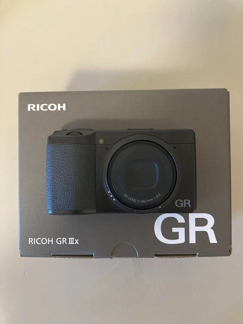 RICOH GR IIIX Compact Digital Camera with Box Confirmed Operation [ Near Mint ]
