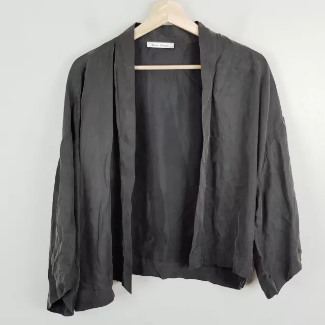 [ BLANC DELUXE ] Womens Black Light Crop Jacket | Size S/M or AU 10/12