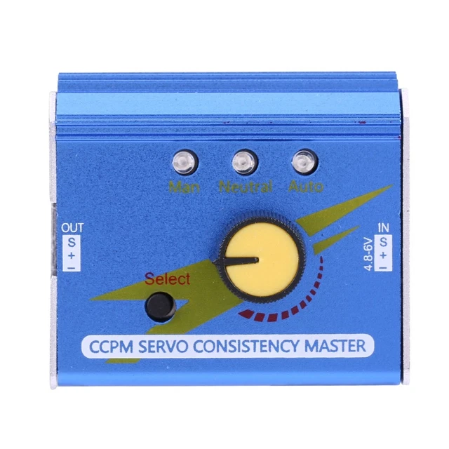 01)CCPM Servo Consistency Master Motor Tester ESC Checker Für RC Flugzeug Auto
