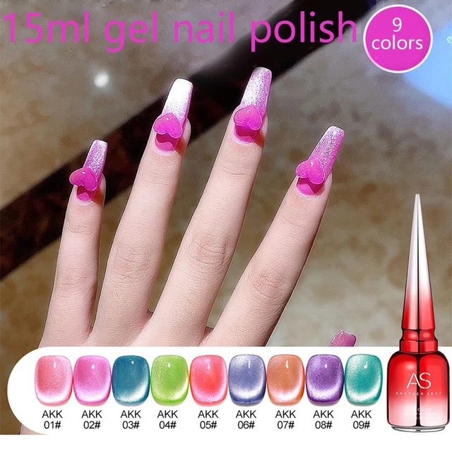 Gel œil de chat Spar Gel de photothérapie Fluorescent Gel Vernis à ongles
