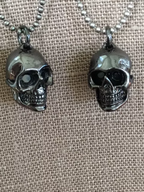 Marc Jacobs Skull Necklaces Set Of 2 Friendship