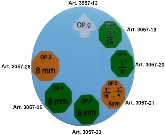 BGS Pressdorn OP1, 1/4 " Adatto A per BGS 3057 3057-20 2