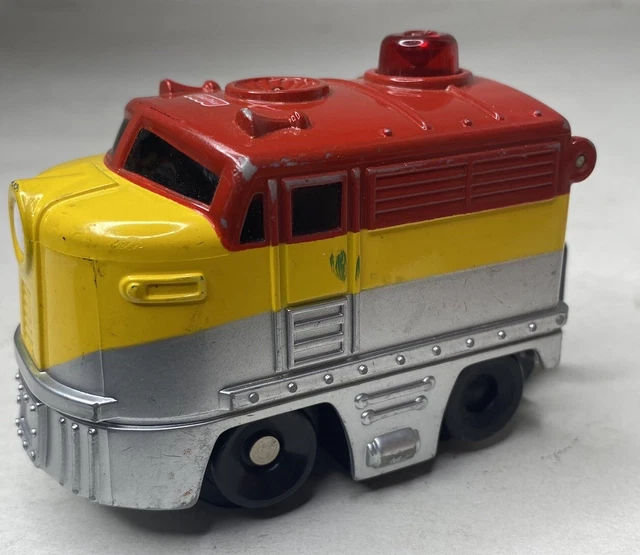 FISHER PRICE GEOTRAX Pacific Chief Cars Engine Train Dining Car Red