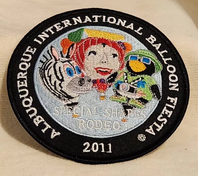 2011 Special Shape Rodeo Albuquerque Int'l Balloon Fiesta Balloon Patch Unused