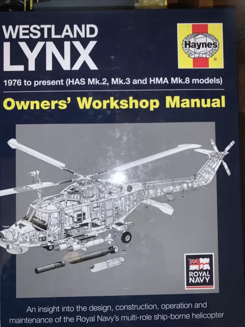 Haynes owners workshop manual Westland Lynx New