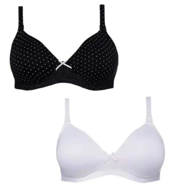 LADIES 2 PACK Blooming Marvellous Pregnancy OR Nursing Maternity Bra  Mothercare £9.97 - PicClick UK