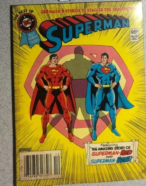 BEST OF DC BLUE RIBBON COMICS DIGEST #19 (1981) Superman VG+/FINE-