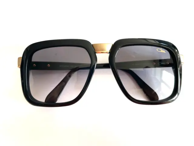 CAZAL 616/3 01 Black Gold Legends Sunglasses Glasses Retro Vintage New Eyewear