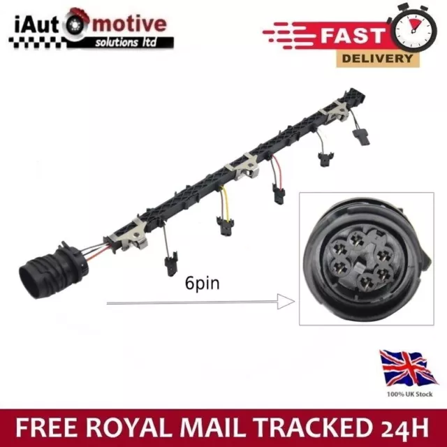 VW Touareg 7L T5 Transporter Câblage Injecteur Câble Multivan 2.5TDI 070971033