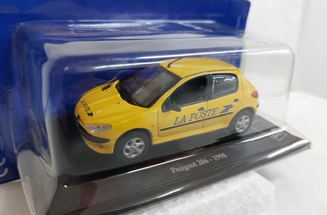 PEUGEOT 206 Poste 1998 1/43 Universal Hobbies Neuf Boite Souple