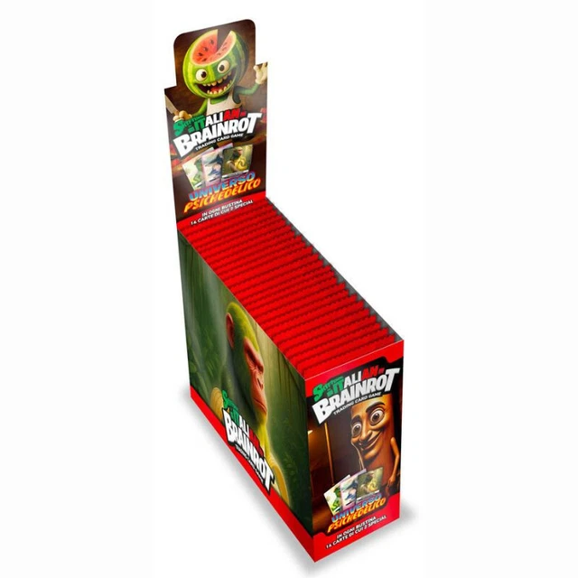 SKIFIDOL ITALIAN BRAINROT TCG Univers Psychedélique Display 24 Pack