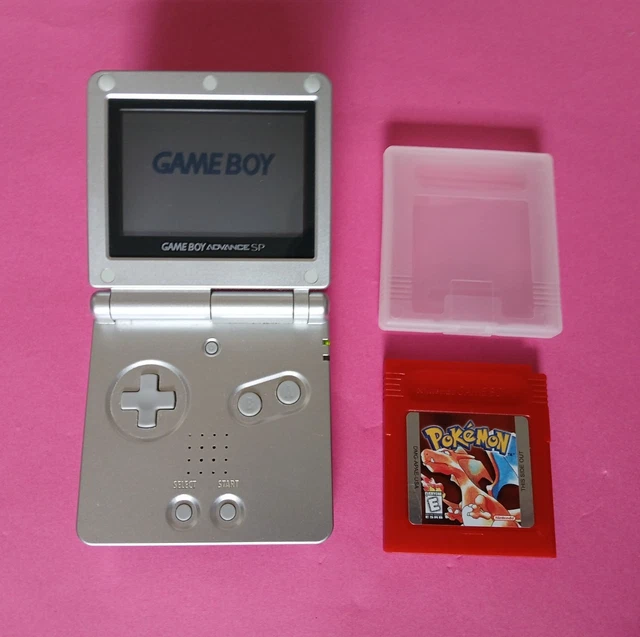 NINTENDO GAME BOY Advance SP Console with Pokemon £69.99 - PicClick UK