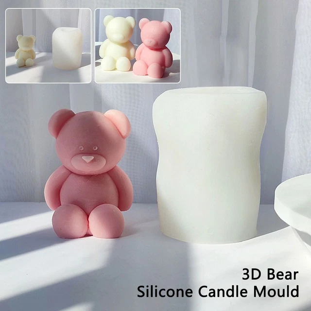 Molde para velas de silicona jabón aromaterapia moldes para hornear yeso moldes para velas herramienta