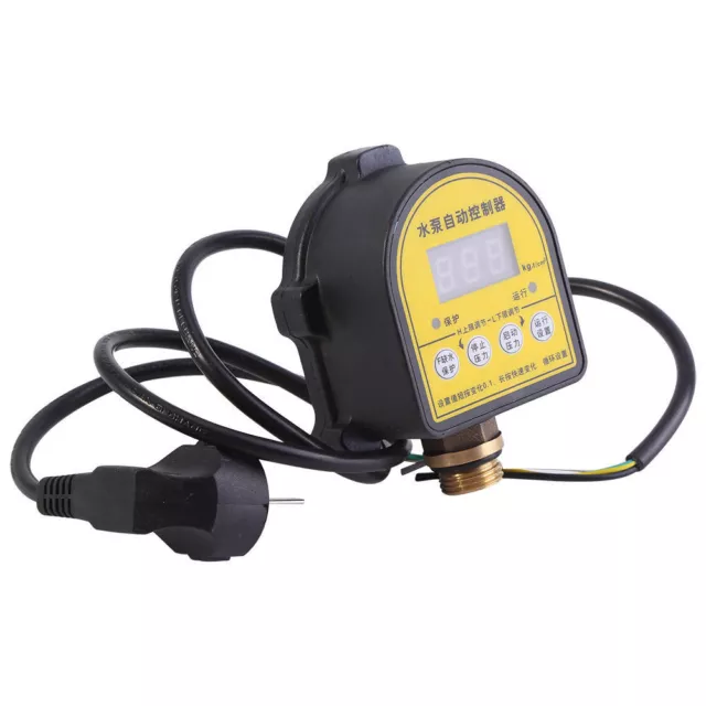 Digital Pressostat G1/2 Contrôleur Pression Pompe à Eau Interrupteur ON/OFF 220V 2