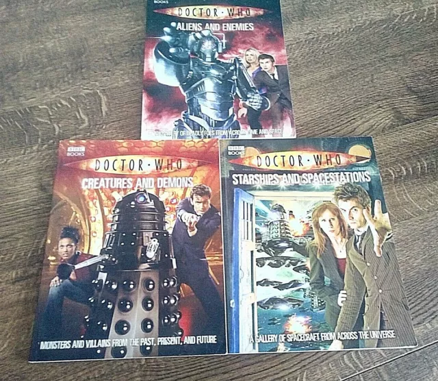 Doctor Who Bundle: Kreaturen & Dämonen, Aliens & Feinde, Raumschiffe & Raumschiffe